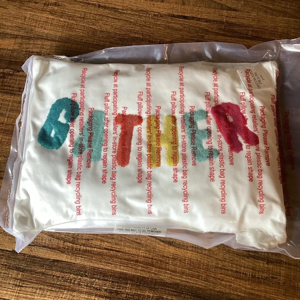 Gather Decorative Pillow 10” x 14”‎ NEW